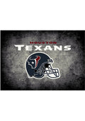Houston Texans 8x11 Distressed Interior Rug - Black