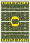 Oregon Ducks 4x6 Homefield Interior Rug - Green