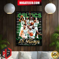 2024 NBA Champs Boston Celtics 18 Rings The Greatest Franchise Of All Time Home Decor Poster Canvas