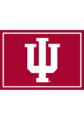 Indiana Hoosiers 4x6 Spirit Interior Rug - Crimson