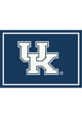 Kentucky Wildcats 8x11 Spirit Interior Rug - Royal Blue