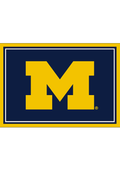 Michigan Wolverines 3x4 Area Interior Rug - Blue