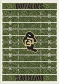 Colorado Buffaloes 4x6 Homefield Interior Rug - Black