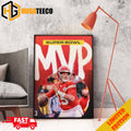 3 Rings And Now 3 Super Bowl MVP‚Äôs Patrick Lavon Mahomes II Congratulations Kansas City Chiefs Super Bowl LVIII Champions 2023-2024 NFL Playoffs Poster Canvas
