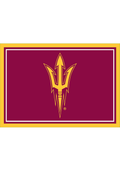 Arizona State Sun Devils 6x8 Spirit Interior Rug - Maroon
