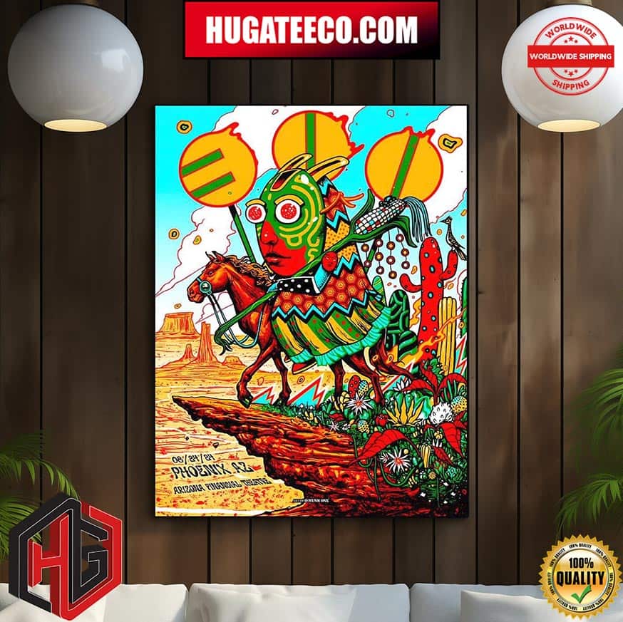 311 Band 2024 Unity Tour Finish Up Summer Run In Phoenix Az On Aug 24 2024 Home Decor Poster Canvas
