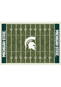 Michigan State Spartans 4x6 Homefield Interior Rug - Green