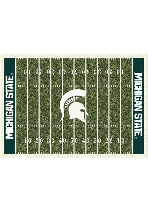Michigan State Spartans 4x6 Homefield Interior Rug - Green