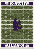 K-State Wildcats 4x6 Homefield Interior Rug - Purple