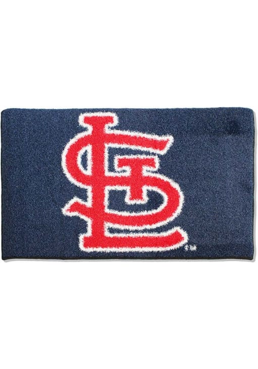 St Louis Cardinals 4x6 MVP Authentic Sports Turf Interior Rug - Navy Blue