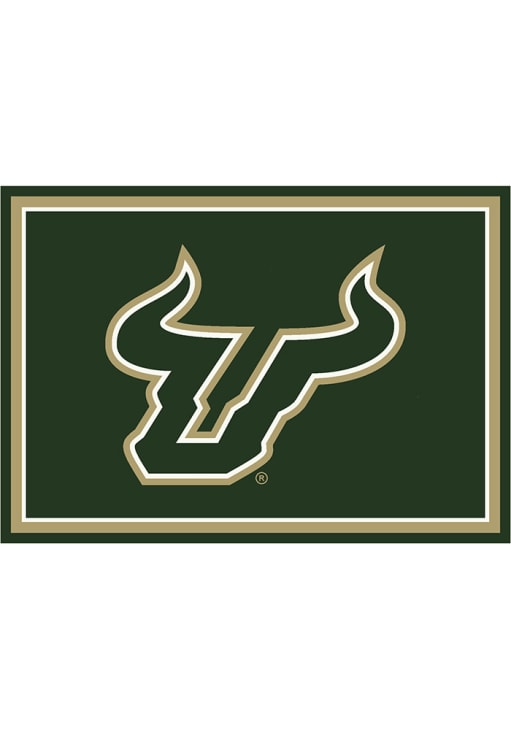 South Florida Bulls 4x6 Spirit Interior Rug - Green