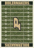 Purdue Boilermakers 6x8 Homefield Interior Rug - Gold