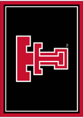 Texas Tech Red Raiders 4x6 Spirit Interior Rug - Black