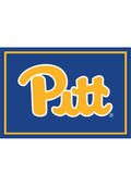 Pitt Panthers 6x8 Spirit Interior Rug - Blue