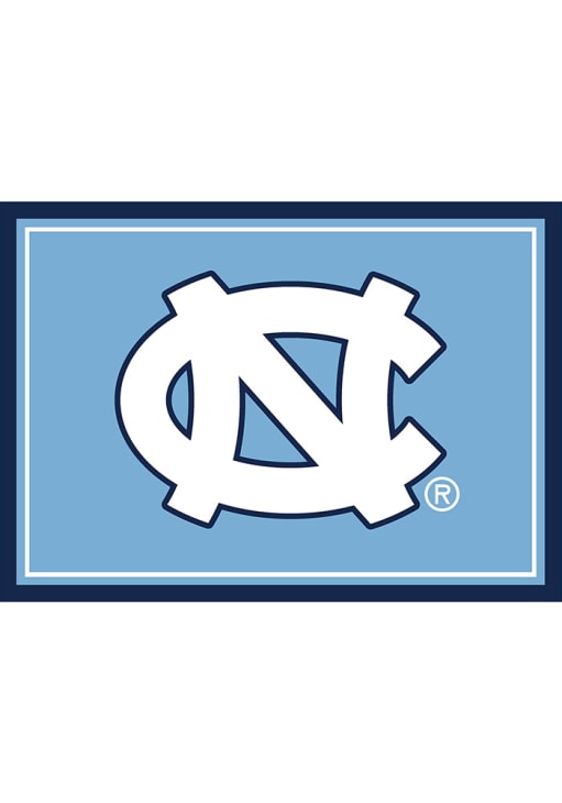 North Carolina Tar Heels 3x4 Area Interior Rug - Carolina Blue