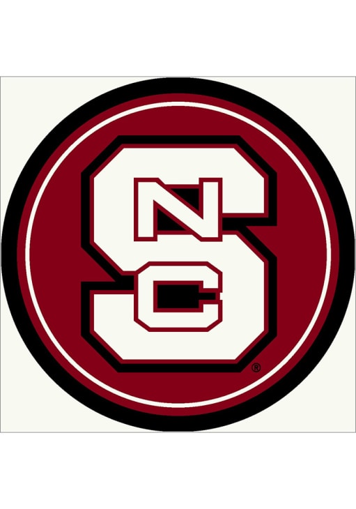 NC State Wolfpack 64" Diameter Interior Rug - Red