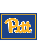 Pitt Panthers 4x6 Spirit Interior Rug - Blue