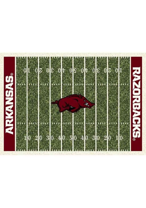Arkansas Razorbacks 8x11 Homefield Interior Rug - Cardinal Red