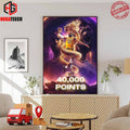 40000 Career Points For LeBron James Los Angeles Lakers NBA Home Decor Poster Canvas