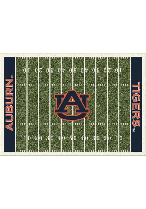 Auburn Tigers 4x6 Homefield Interior Rug - Navy Blue