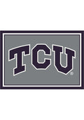 TCU Horned Frogs 3x4 Area Interior Rug - Ash