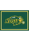 North Dakota State Bison 4x6 Spirit Interior Rug - Kelly Green