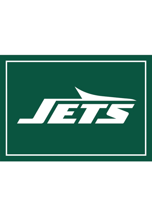 New York Jets 3x4 Area Rug Interior Rug - Green