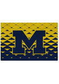 Michigan Wolverines Washable Rug Interior Rug - Black