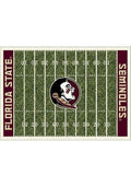 Florida State Seminoles 6x8 Homefield Interior Rug - Garnet