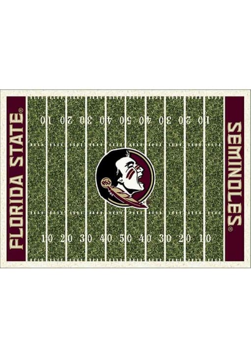 Florida State Seminoles 6x8 Homefield Interior Rug - Garnet