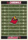 Louisville Cardinals 6x8 Homefield Interior Rug - Red