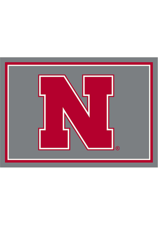 Nebraska Cornhuskers 4x6 Spirit Interior Rug - Scarlet Red