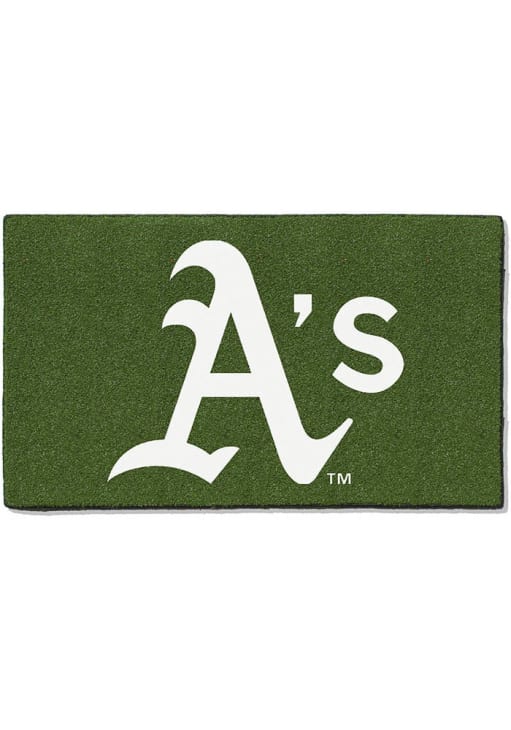 Oakland Athletics 4x6 MVP Authentic Sports Turf Interior Rug - Green