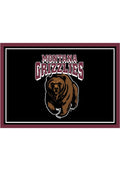 Montana Grizzlies 4x6 Spirit Interior Rug - Black