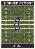 TCU Horned Frogs 4x6 Homefield Interior Rug - Purple