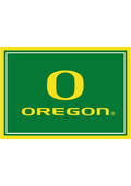 Oregon Ducks 4x6 Spirit Interior Rug - Kelly Green