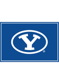 BYU Cougars 3x4 Area Interior Rug - Royal Blue