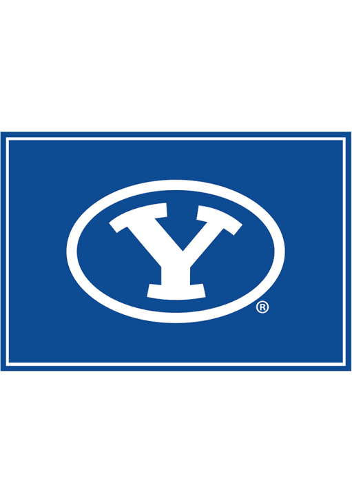 BYU Cougars 3x4 Area Interior Rug - Royal Blue