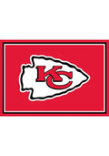 Kansas City Chiefs 3x4 Area Rug Interior Rug - Red