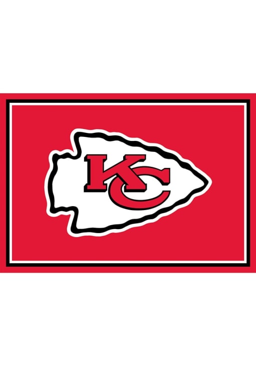 Kansas City Chiefs 3x4 Area Rug Interior Rug - Red