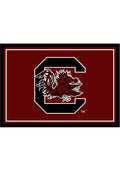 South Carolina Gamecocks 4x6 Spirit Interior Rug - Garnet