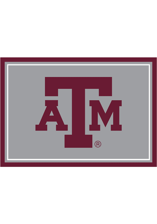 Texas A&M Aggies 3x4 Area Interior Rug - Ash