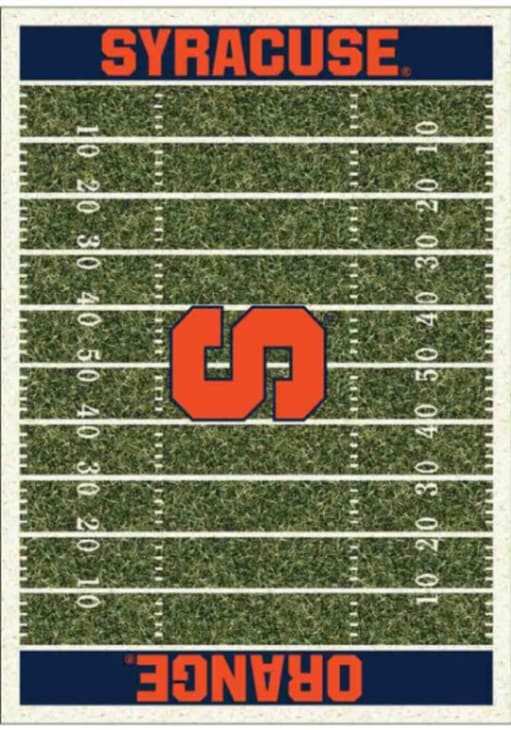 Syracuse Orange 4x6 Homefield Interior Rug - Orange
