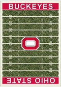 Ohio State Buckeyes 4x6 Homefield Interior Rug - Scarlet Red