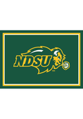 North Dakota State Bison 6x8 Spirit Interior Rug - Kelly Green