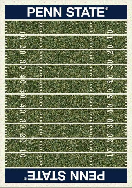 Penn State Nittany Lions 6x8 Homefield Interior Rug - Navy Blue
