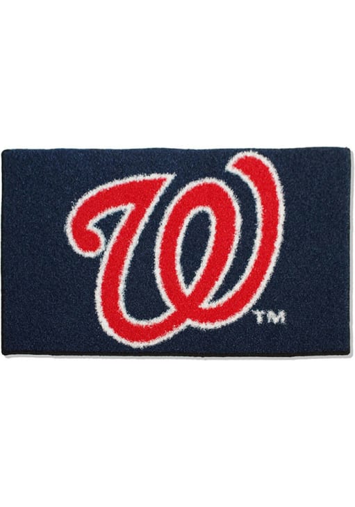 Washington Nationals 4x6 MVP Authentic Sports Turf Interior Rug - Navy Blue