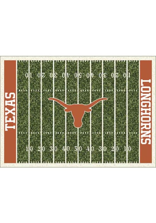 Texas Longhorns 8x11 Homefield Interior Rug - Orange