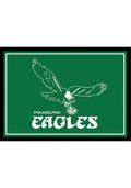 Philadelphia Eagles vintage 6x8 Spirit Rug Interior Rug - Midnight Green