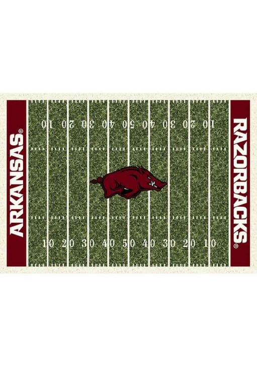 Arkansas Razorbacks 6x8 Homefield Interior Rug - Cardinal Red